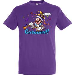 T-shirt Carnavalluh | Carnaval | Carnavalskleding Dames Heren | Paars | maat XL